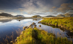 Autumn Light on Loch Barr