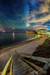 z3285 The Milky Way over Freshwater Bay