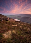 The Mourne Wall & Silent Valley from Slieve Binian, Co Down