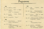 1949-50 programme - meetings