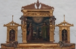 San Bernardino de Sena, S wall nave, Our Lady retablo, top tier
