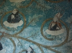 Portería mural detail, Augustinian lineage