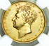 KING GEORGE THE IV 1827 GOLD SOVEREIGN NGC AU50 £2150.00