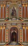 San Luis Obispo, high altar, second & third tier, central figures