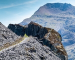 Path to Nant Peris from Dinorwic