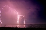 407 Lightning over Compton Bay