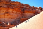 Feeling the heat in Wadi Rum