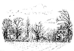 Clippesby Church and the Old Rectory