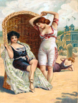 Victorian Beach Scene 36