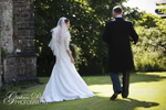 Bride & Groom at Wedding at St. Hilary