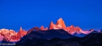 Sunrise, Fitz Roy, El Chalten, Patagonia, Argentina.