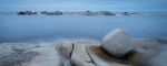 Towards picnic rocks Bay of Fires Tasmania
