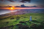 z3925 Sunset, St Catherine's Oratory