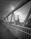 View from Bridge to Damart Mill (4x5 pinhole camera)