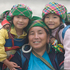 Hmong woman with her daughters, Sapa, Vietnam