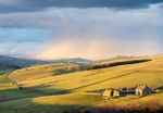 Rain approaching Windgather Rocks