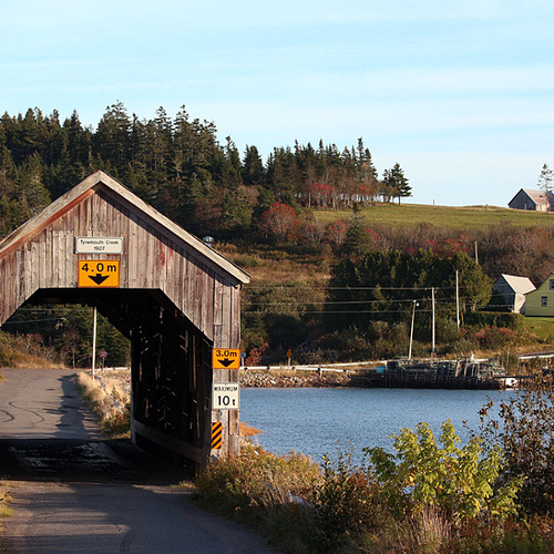 Tynemouth Creek Covered Bridge
