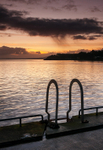 Last light(Moville Pier)