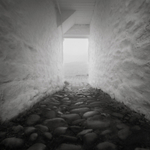 Cobble Alleyway, White Wells Cottages Ilkley (square format)