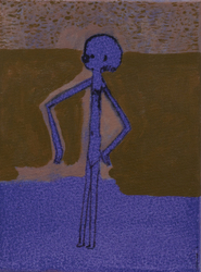 Purple figure (island) 2024 - 2025