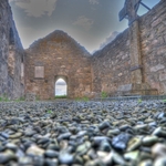 Ray church and cross  falcarragh Co Donegal