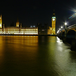 London at night