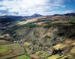 A00497B  Village of Weem to Schiehallion mountain in 2004