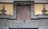 San Buenaventura, sacristy portal, lintel & relief