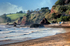 DW32  A beautiful ay at Dawlish near Boat Cove