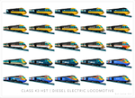 CLASS 43 LIVERY POSTER PRINT (ARTWORKS 001 to 025)