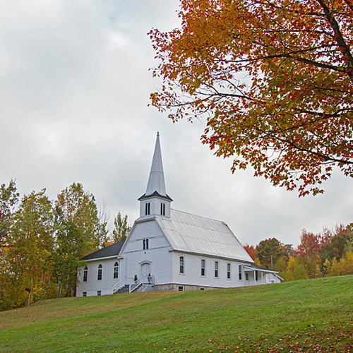 The Grafton Baptist Church was founded in 1986 and is located at 48 Saunders Street in Grafton, New Brunswick, Canada.