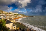 z4416 Evening Showers over Ventnor