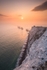 ab469 Misty Sunset over the Needles