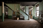 Simon Silk Mill (Easton, PA) | Green Staircase