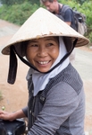 Worker at a fish sauce factory near Hoi An
