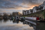 Sunrise over the River Lea at Hertford Basin: 315E