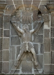Façade gable relief, St. Andrew