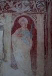 Lower cloister walk, NW testera mural