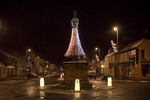 Mercat Cross at Night