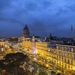 Dusk skyline, Havana