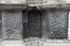 Santa Bárbara, façade portal, pilaster entrecalle reliefs