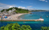 Busy Day on Looe Beach viewed from |Hannafore