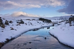Pen Y Fan under Snow and Cloud