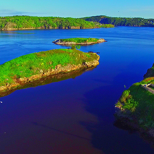 Middle Island, Goat Island @ Slack Tide.