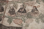 Portería mural, genealogical tree of St. Francis, detail