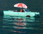 A drive on the lake!