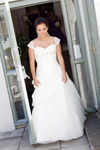 Bride at Bear Hotel, Cowbridge