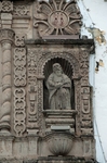 San Pedro, façade, second story right, St. Paul