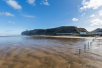 Train Passing Mussenden Temple
