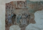S wall mural, detail